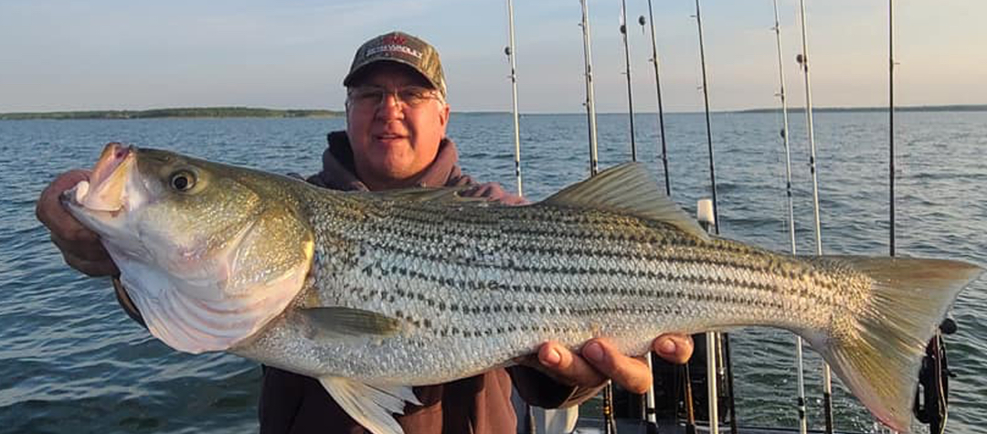 Lake Texoma Fishing Reports-Striper